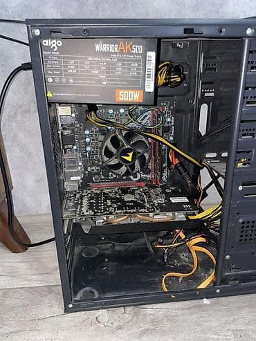 Icinde:msi mortar 12gb ram rx 570 8gb i5 6500 ssd 120gb problemi