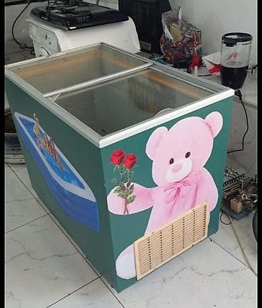 Şüşəli dondurucu