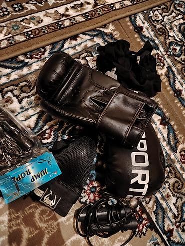 boks torbasi: Boks/MMA üçün tam dəst Dəstə daxildir: - Boks əlcəkləri, qara rəng — 2