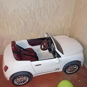 elektro masin: Uşaq üçün elektrikli minik maşını – kabriolet tipli, ağ korpus və — 4