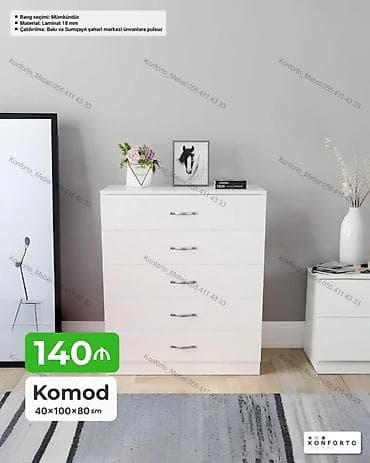 Komod – minimal dizaynlı, funksional çekmecəli dolab Ölçülər: - 40 × lalafo.az -da Komod – minimal dizaynlı, funksional çekmecəli dolab Ölçülər: - 40 ×