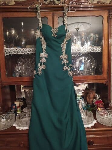 вечернее платье шифоновый: Вечернее платье, Макси, L — 1