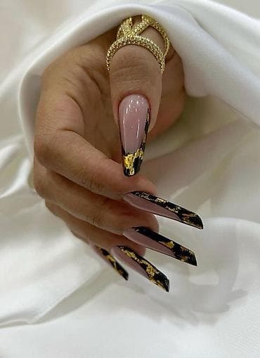 Təmizlik xidmətləri: Profesional dırnaq xidməti - Forma və uzunluq: balerina/koffin və — 1