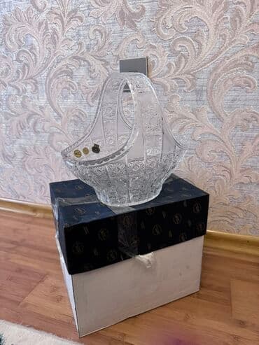 meyve qabı: Tom bohema Çexiya istehsalı meyve qabı səbət formalı yeni qutusunda — 3