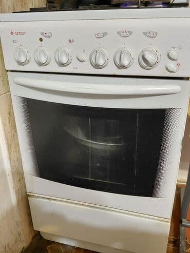 bişirmə sobası: Газовая печь Отдельностоящая, 4 конфорки — 1