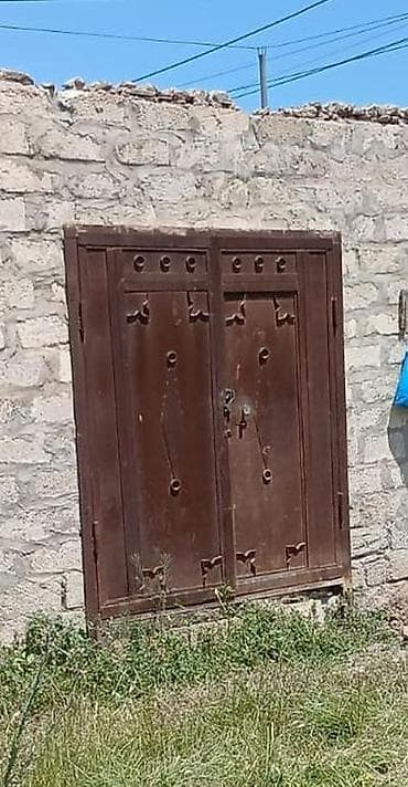 seyf qapi: Məhsul: Dəmir darvaza (ikiqanad) Təsvir: - Material: Tammetal (qalın — 1