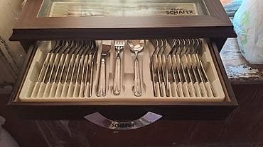 cay servisi: Schafer markalı dequstasiya dəstləri üçün şık qutu ilə — 2