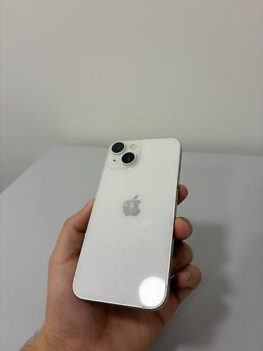 IPhone 14, 128 GB, Ağ, Barmaq izi, Simsiz şarj, Face ID