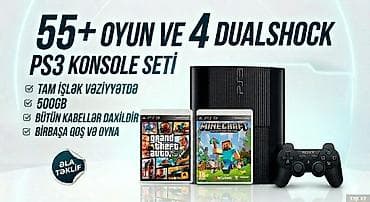 🔥 SATILIR — PS3 SUPER SLIM 🔥 Problemi yoxdu, işləməyində heç bir