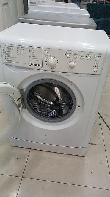 pad 5: Paltaryuyan maşın Indesit, 5 kq, İşlənmiş, Avtomat, Qurutma var, Kredit yoxdur, Ünvandan götürmə, Pulsuz çatdırılma, Ödənişli çatdırılma — 2