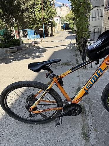 yesebet: MTB velosiped – Isma brendi, narıncı/sarı rəng sxemi Texniki — 7