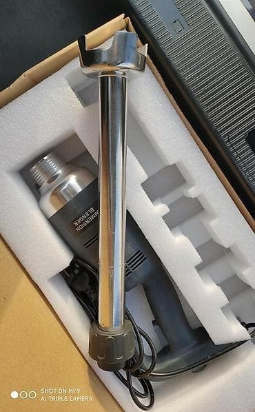Blender Immersion Blender 25 lik bicaq 500 watt turbo guc 16000 suret — 7