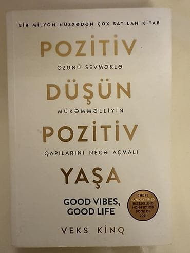 Məhsul: Kitab – “Pozitiv düşün, pozitiv yaşa: Good Vibes, Good Life”