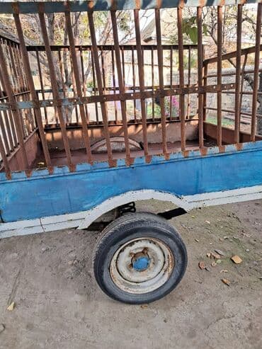 İkioxlu kənd təsərrüfatı qoşqusu – heyvan və yük daşımaq üçün metal