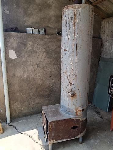 peçka soba: İşlənmiş Od Samovar, 10-dan çox l, Ünvandan götürmə — 3