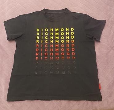 şort: Futbolka, Richmond, rəng - Qara — 1