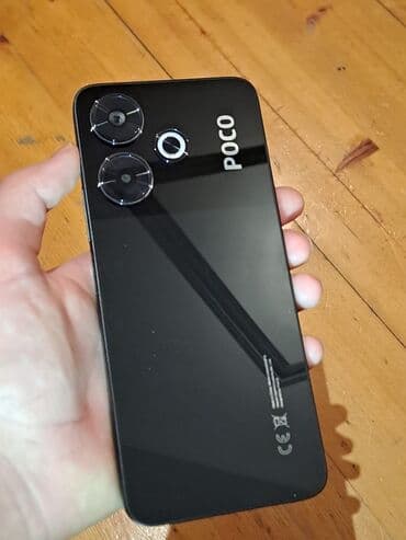 Poco M6, 128 GB, rəng - Qara, Barmaq izi