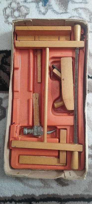 Alət dəstləri: Uşaq üçün “Набор столярных инструментов” – taxta dülgərlik oyuncağı — 2