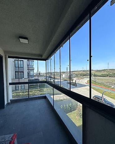 Balkonlar: Şüşəbənd/balkon cam sistemi - Panoramik sürüşdürülən şüşə panellər — 1