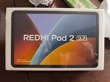 Xiaomi Redmi PAD 2 9.7 4GB/64GB Wi-Fi. Tam yeni, bağlı qutuda