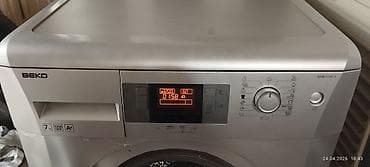 maşın ucun kamera: Paltaryuyan maşın Beko, 7 kq, Avtomat, Qurutmasız — 4