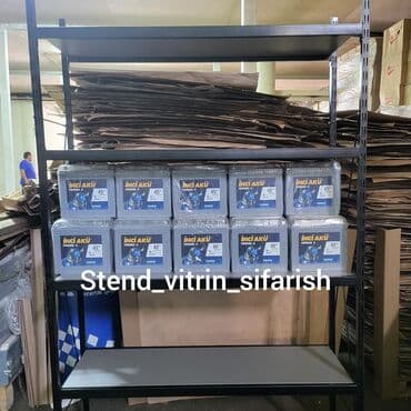 dibçək rəfi: Stellaj karkas metaldan (anbardan satış)(topdan qiymətlər) — 5