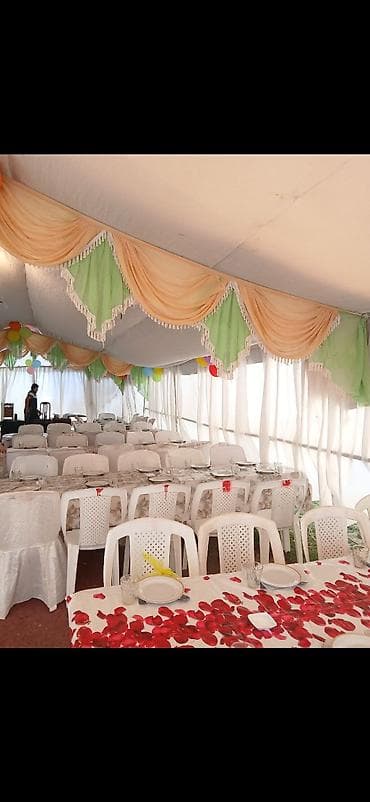 piknik cadiri: SATILIR Toy və. mərasim çadırı icarəsi – tam komplekt dekor və — 1