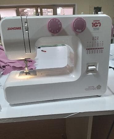 tikiş maşinlari: Tikiş maşını Janome, Yeni,Mexaniki, 1 saplı, Ünvandan götürmə — 1