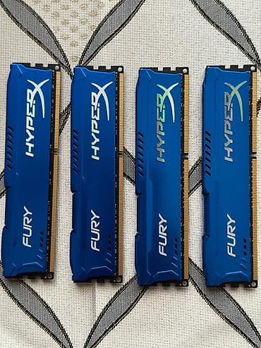 Masaüstü kompüterlər və komponentlər: Operativ yaddaş (RAM) Kingston, 32 GB, 1600 Mhz, DDR3, PC üçün, Yeni — 1