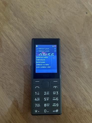 HMD düyməli mobil telefon - Klassik bar tipli korpus, qara rəng - — 3