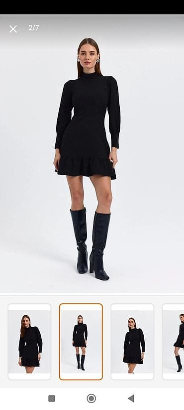 qara don: Cəmi 1 dəfə geyinilib. Əla vəziyyətdədir. Mənə artıq balaca olduğu — 1