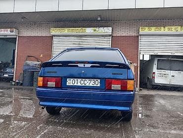 tap.az avtomobiller: Lada Samara hatchback, mavi rəng. - Kuzov: 5 qapılı hetçbek, arxa — 4