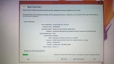 dell fiyat listesi: Tam islek veziyyetde windovs 10 di 8 ramdi 120 gb SSD DI tam islek — 8