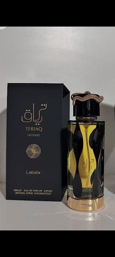 Lattafa Teriaq Intense – güclü xarakteri və dərin notları ilə seçilən — 1