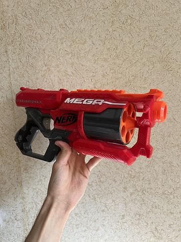 Ideal veziyyetde Nerf tapancasi. Ushaq ucun en gozel hediyyedir