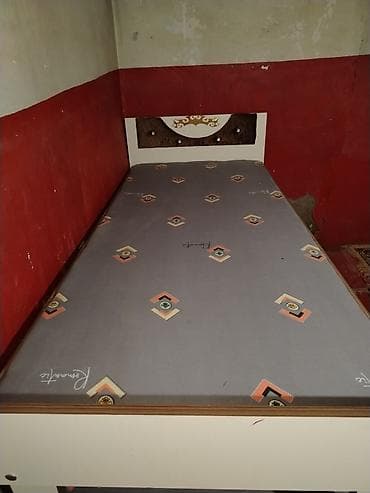 Təknəfərlik çarpayı, Bazasız, Matras ilə, Siyirməsiz