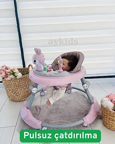 👶 Dairəvi Yürütəc "SH-503" – Körpəniz üçün Ən Rahat Seçim! ✔️ 360°