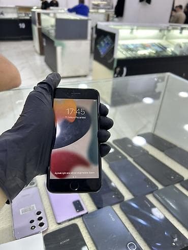 aux iphone: IPhone 7, 32 GB, Qara, Barmaq izi — 5