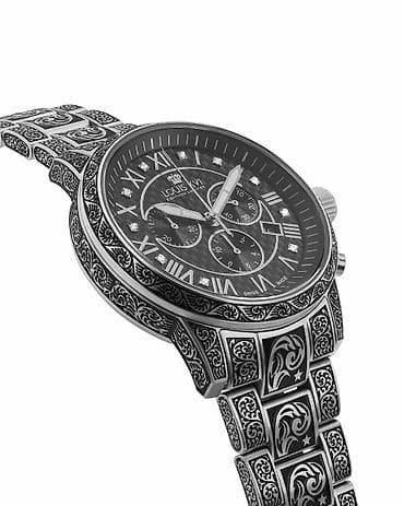 oğlan qolbaqları: Qol saatı, rəng - Qara — 2