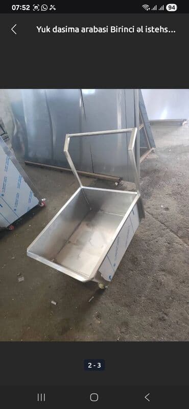 ət çəkən maşinlar: Paslanmayan poladdan hazırlanmış peşəkar mətbəx avadanlıqları: 1) — 2