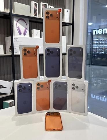 iphone 1e: IPhone 17 Pro Max, 1 TB, Narıncı, Face ID — 1