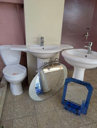 İşlənmiş, Unitaz, Monoblok, Kredit yoxdur, Zəmanətsiz, Ünvandan götürmə