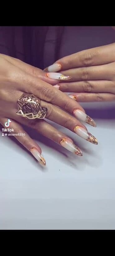 rəsim çəkmək: Manikür, Gellak, şellak, Salonda — 2