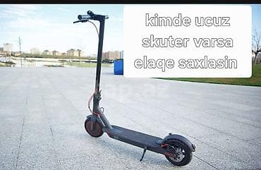 electrikli scooter: Salam alekum kimde yaxsi veziyyetde skuter varsa elaqe saxlasin menle — 1