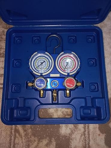 nova hot kombi: Məhsul: VALUE manometrli manifold dəsti (soyuqlandırma/KKQ servis — 2