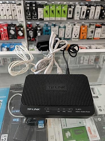 en yaxsi modem hansidir: TP-LINK TD-8816 ADSL2+ Modem Router - Model: TD-8816 - Texnologiya — 1