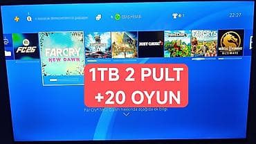 Xbox Series S: 0558886033 yalnız zeng ve ya wp yazın. ps4 slim 1tb +2pult +20 oyunla — 1