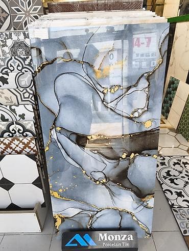 yer daşları: Monza Porcelain Tile – dekorativ porselen plitə - Material: yüksək — 1