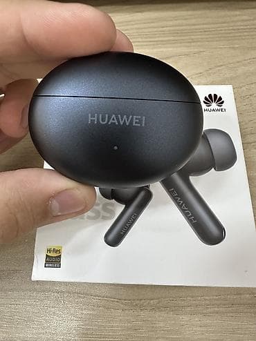 Микрофоны: Новый Беспроводные (Bluetooth) Наушники, Huawei, цвет - Черный — 4