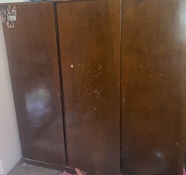 3 eded xoncali taxda qapi lazimdir: İşlənmiş, Açılan, 3 qapılı Düz dolab, Qarderob, paltar dolabı — 2